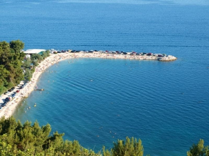 Most popular beaches in Split