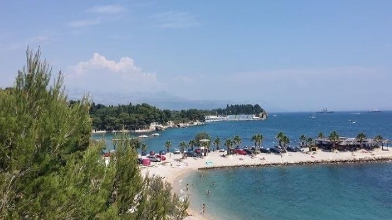 Popular beaches in Split Croatia